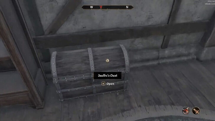 TES IV Oblivion Jauffre Assistance Chest