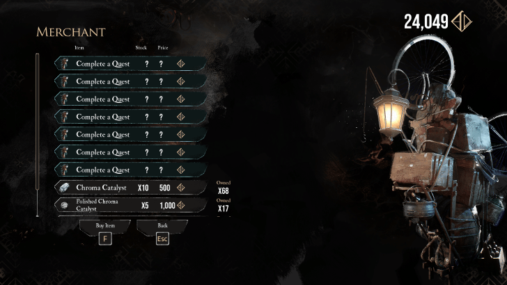 Locked Items of the Grandis Merchant.png