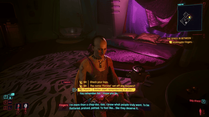 Do Not Punch Fingers