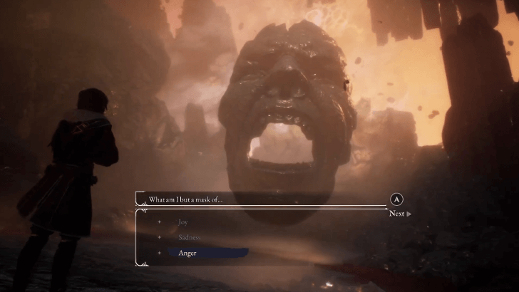 Answer the Anger Mask