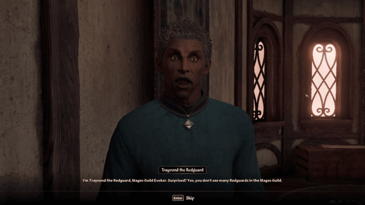 Trayvond the Redguard