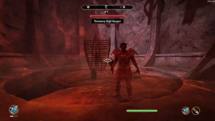 TES IV Oblivion Dremora Sigil Keeper