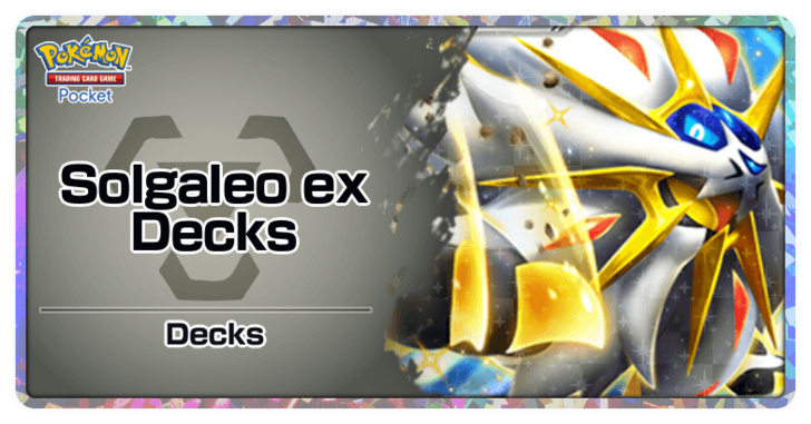 Pokemon TCG Pocket  - Solgaleo ex Deck Image
