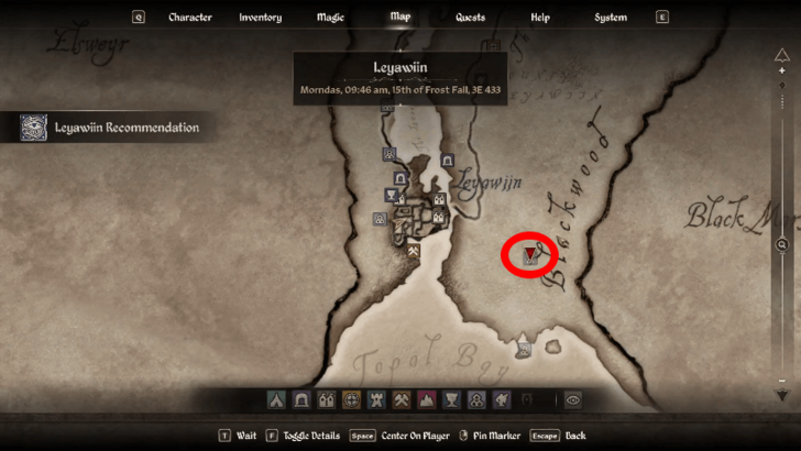 Fort Blueblood Map Location