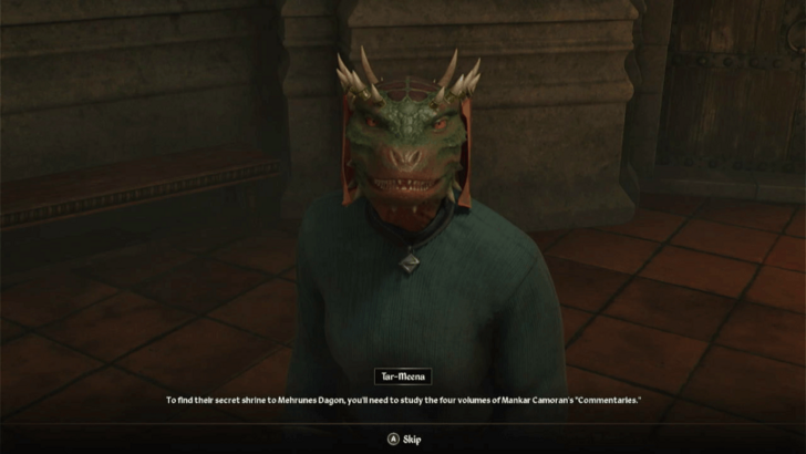 TES IV Oblivion Tar-Meena Hints