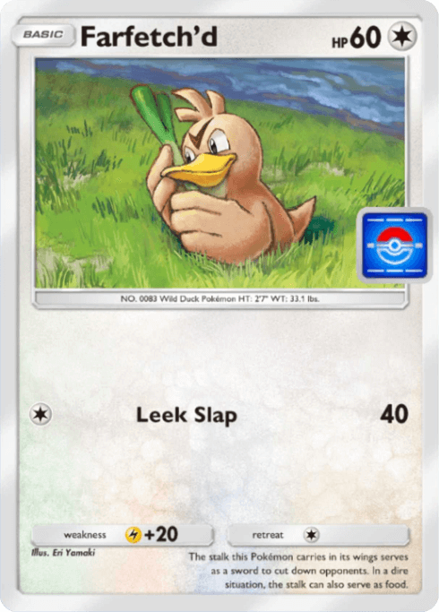 Pokemon TCG Pocket - P-A 062 Farfetch