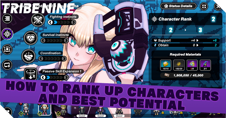 How to Rank Up Characters and Best Potential