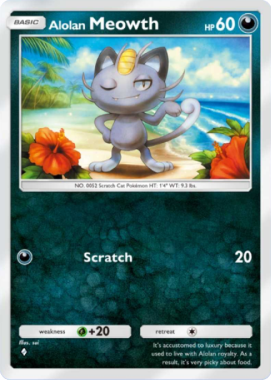 Alolan Meowth (A3 108)