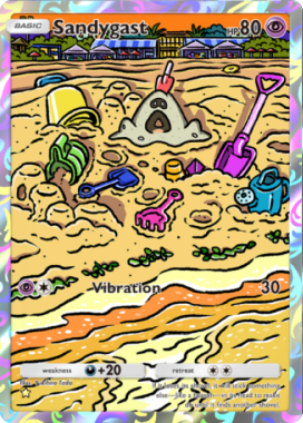 Pokemon TCG Pocket - A3 169 Sandygast