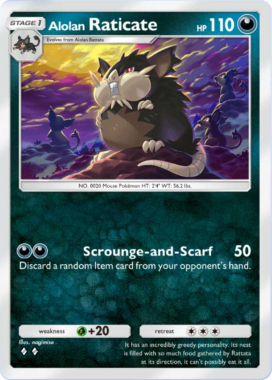Alolan Raticate (A3 107)