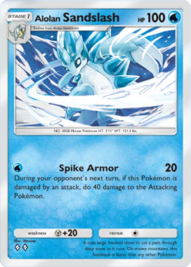 Alolan Sandslash (A3 039)