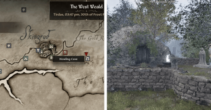 Howling Cave Location