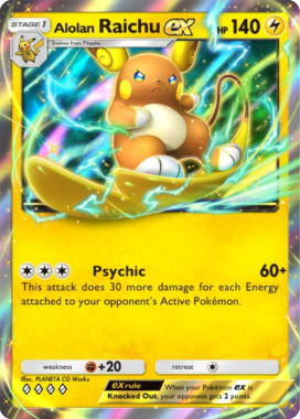 Alolan Raichu ex (A3 058)