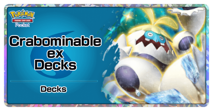 Pokemon TGC Pocket - Crabominable ex Best Deck Build and How to Play