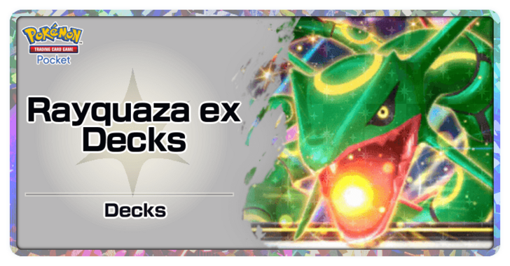 Pokemon TGC Pocket - Rayquaza ex Best Deck Build and How to Play