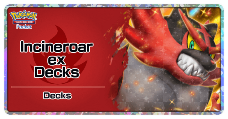 Pokemon TGC Pocket - Incineroar ex Best Deck Build and How to Play