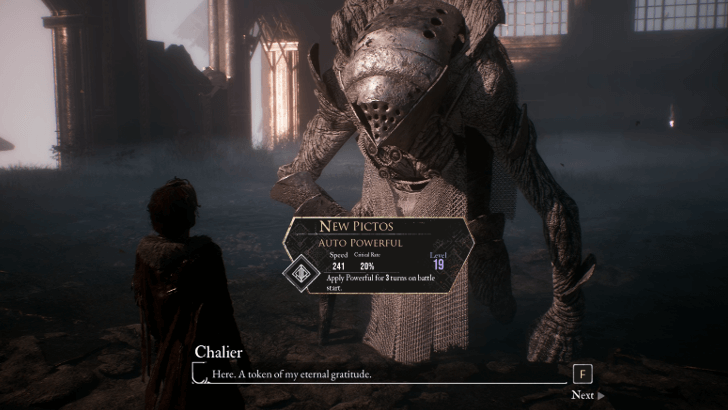 Chalier Quest Reward