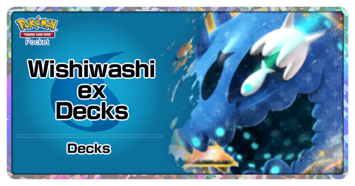 Pokemon TGC Pocket - Wishiwashi ex Best Deck Build and How to Play