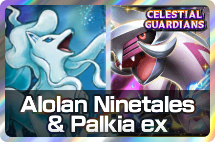 Alolan Ninetales and Palkia ex Deck