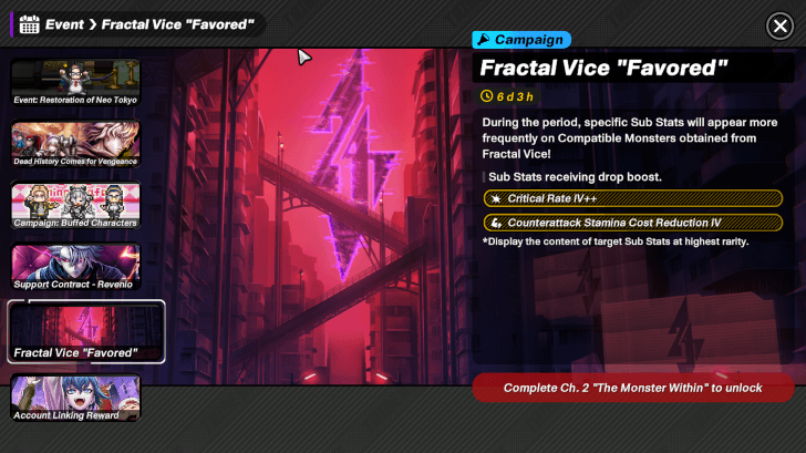 Fractal Vice Favored