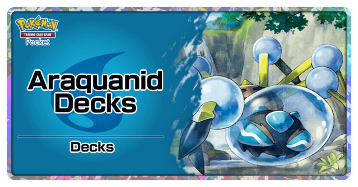 Pokemon TGC Pocket - Araquanid Best Deck Build and How to Play