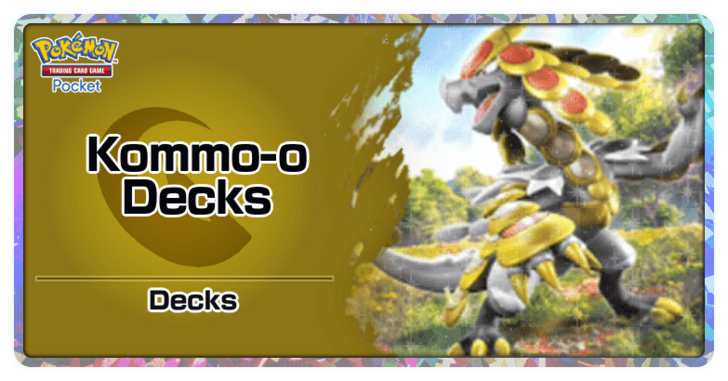 Pokemon TGC Pocket - Kommo-o Best Deck Build and How to Play