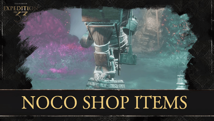 Noco Merchant Shop Items