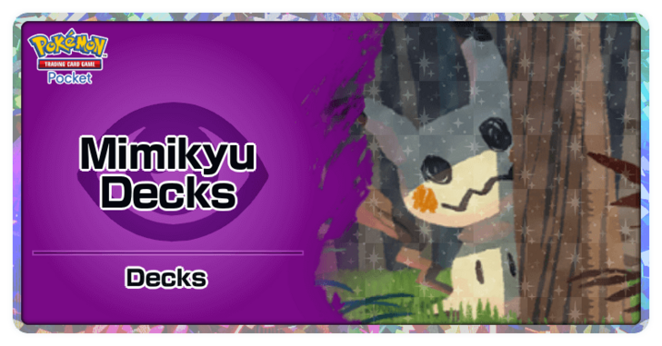 Pokemon TGC Pocket - Mimikyu Best Deck Build and How to Play