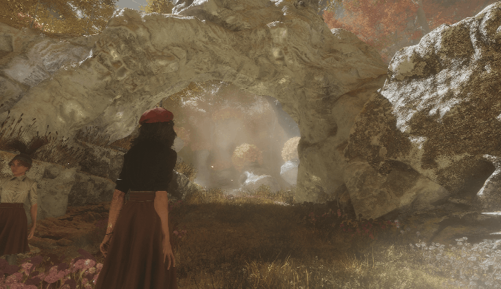 Yellow Harvest Lost Woods Path