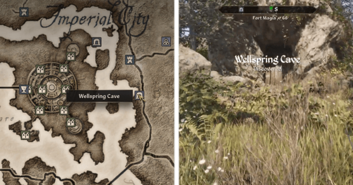 Oblivion Mages Staff Map