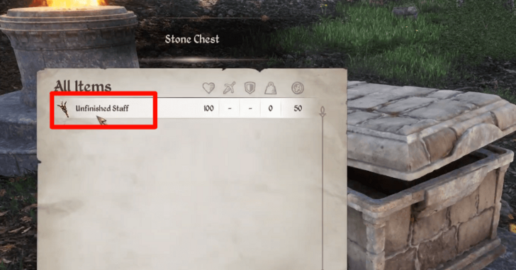 Oblivion Mages Staff Chest