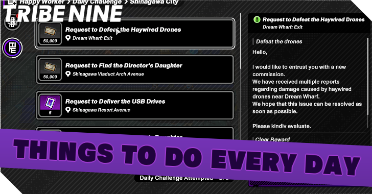 Things to Do Every Day