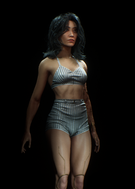 Swimsuit 1 Outfit for Lune