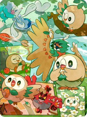 Pokemon TCG Pocket - Rowlet Cover