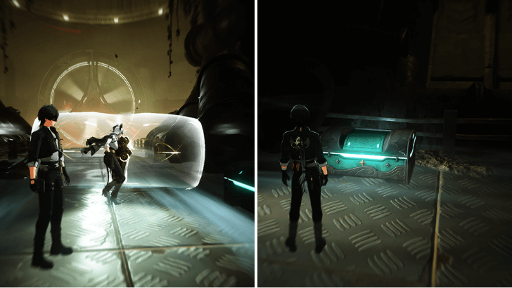 Zani - Chest in Ventilation Tunnel