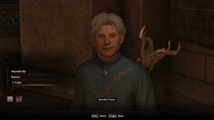 Speak with Hannibal Travern