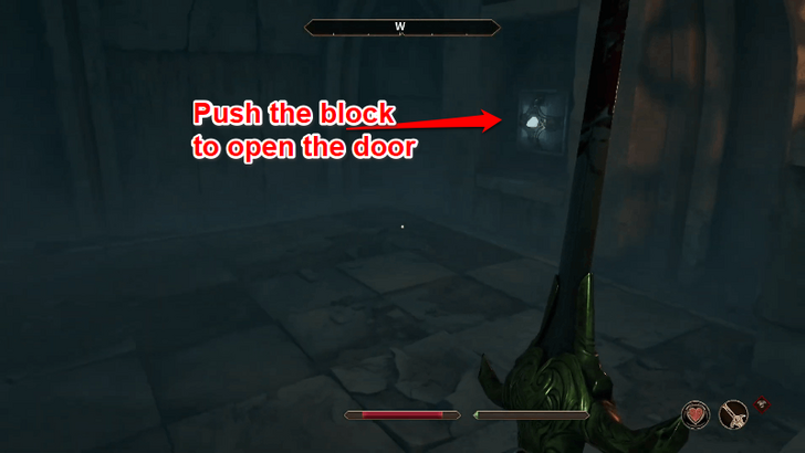 Push the Block in the Next Room