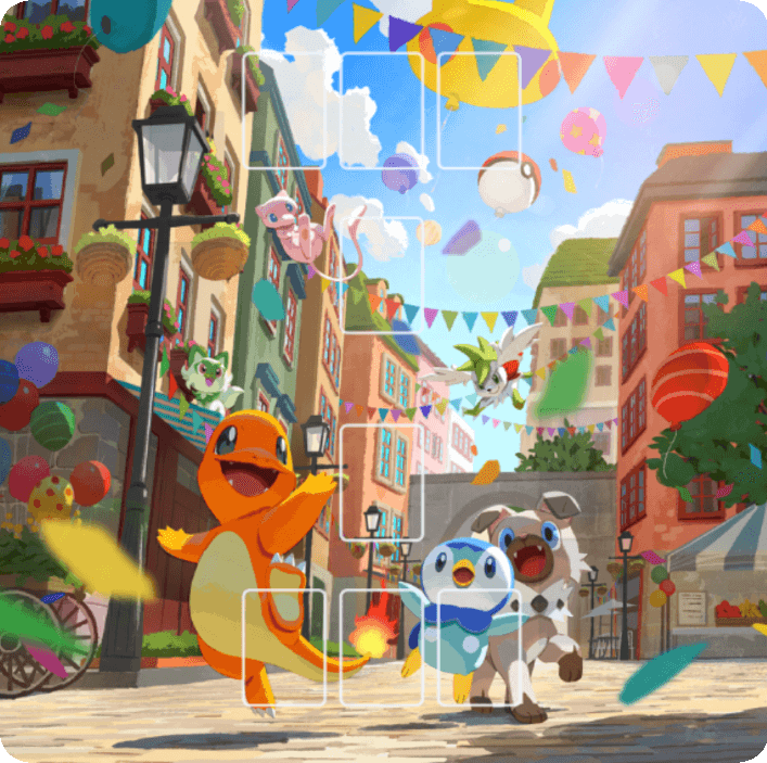Pokemon TCG Pocket - Street Party Playmat