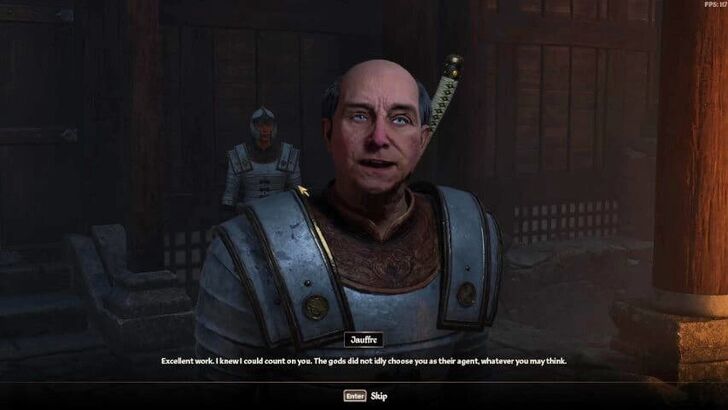 TES IV Oblivion Report Jauffre