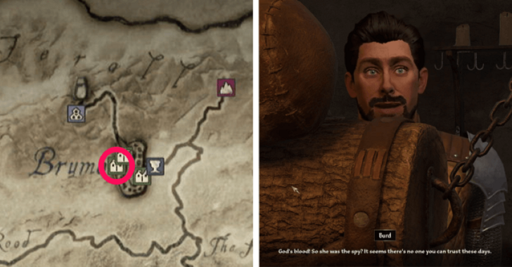 TES IV Oblivion Burd Castle Bruma