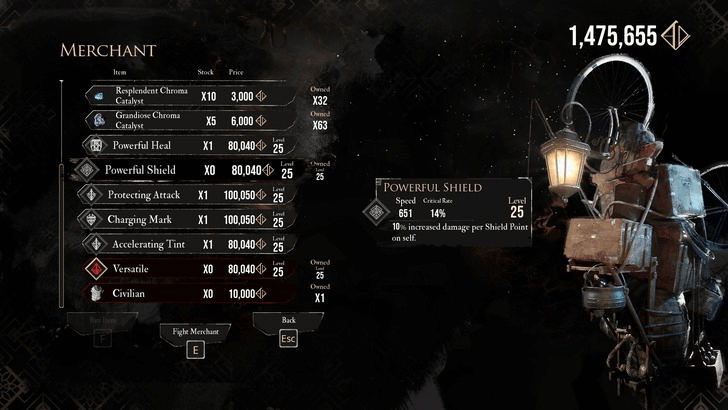 Endless Night Sanctuary Powerful Shield