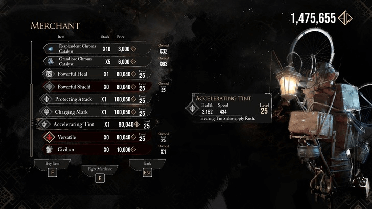 Endless Night Sanctuary Accelerating Tint