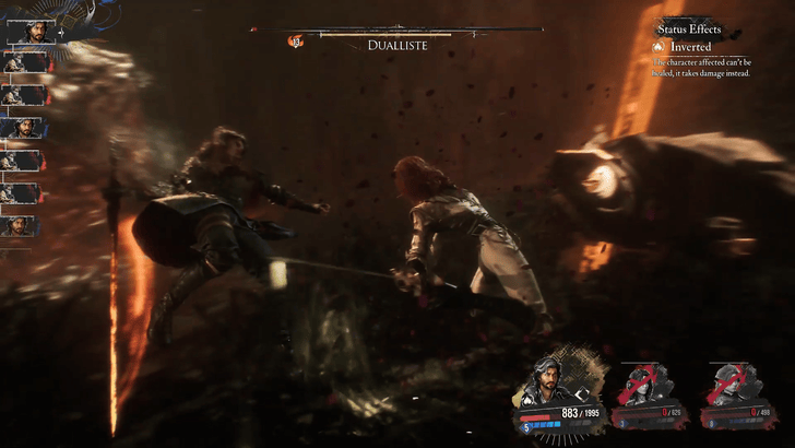 Dualliste Combat End