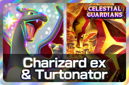 Turtonator and SR Charizard ex Deck Icon