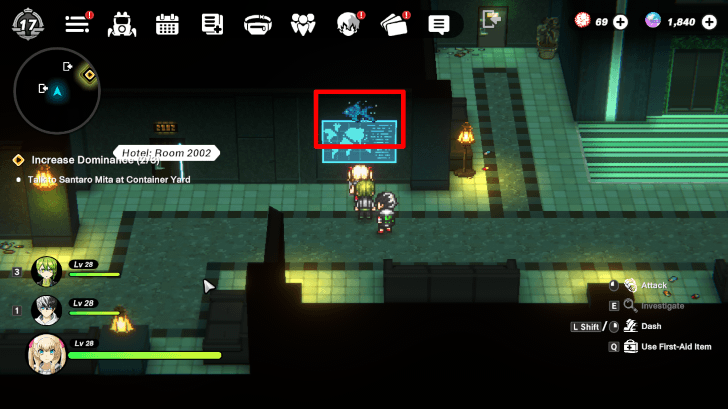 Graffiti at Hotel 20F Leftside