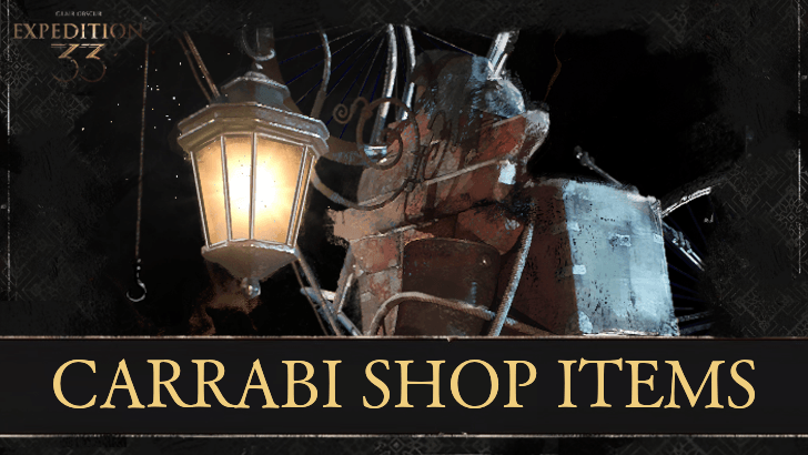 Carrabi Merchant Shop Items