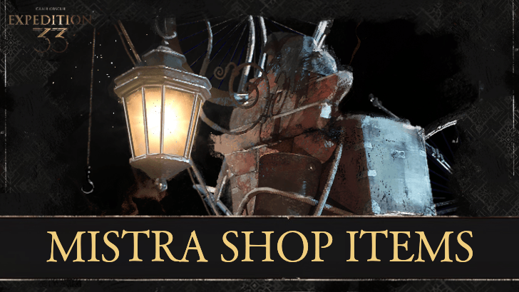 Mistra Merchant Shop Items