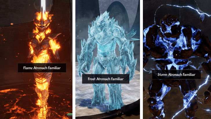 Frostcrag Spire Atronach Familiars