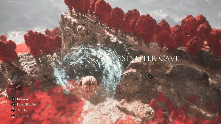 How to Get to Sinister Cave