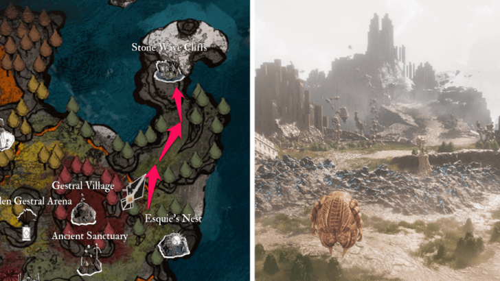 How to Get to Stone Wave Cliffs